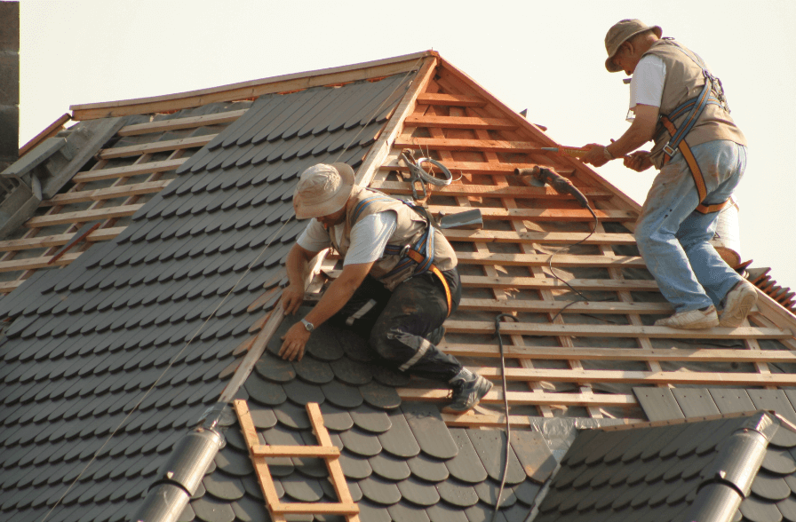 how to roof a house